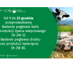 Badanie statystyczne z zakresu rolnictwa od 1 do 23 grudnia 2022 r. Foto