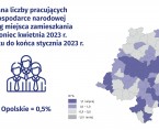 Pracujący w gospodarce narodowej w Polsce w kwietniu 2023 r. Foto
