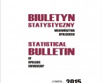 Statistical Bulletin of Opolskie Voivodship - IV quarter 2015 Foto