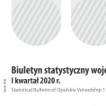 Statistical Bulletin of Opolskie Voivodship – I quarter 2020 Foto