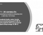 Badanie statystyczne z zakresu rolnictwa 01-26.06.2020r Foto