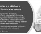 Badania ankietowe realizowane w marcu Foto