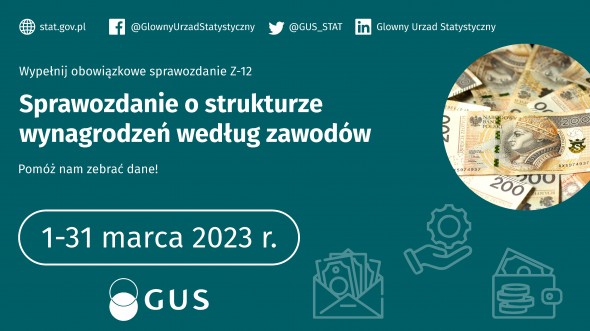 Sprawozdanie o strukturze wynagrodzeń według zawodów.