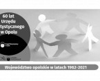 Infografika - Województwo opolskie w latach 1962 - 2021 Foto