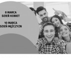 Infografiki - 8 i 10 marca - Dzień Kobiet i Dzień Mężczyzn Foto