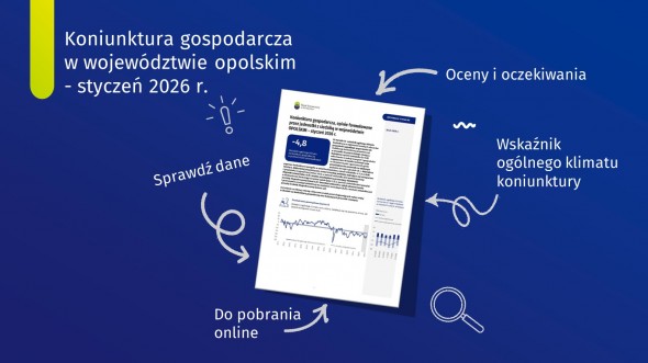 Koniunktura gospodarcza w województwie opolskim – styczeń 2026 r.