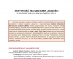 Aktywność ekonomiczna ludności w województwie opolskim - II kwartał 2015 r. Foto