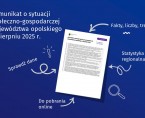Komunikat o sytuacji społeczno-gospodarczej województwa opolskiego w sierpniu 2025 r. Foto