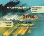 Województwo opolskie 2014 - podregiony, powiaty, gminy Foto