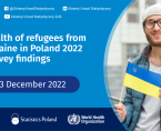 Prezentacja wyników badania zdrowia uchodźców z Ukrainy w Polsce „Health of refugees from Ukraine in Poland 2022. Survey findings” Foto