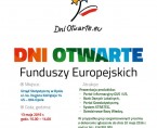 Dni Otwarte Funduszy Europejskich Foto