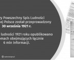 30 września 1921 - pierwszy Powszechny Spis Ludności w odrodzonej Polsce. Foto