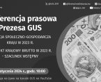 Konferencja prasowa Prezesa GUS Foto