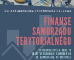 10 czerwca - XVI Ogólnopolska Konferencja Naukowa pt. „Finanse samorządu terytorialnego” Foto
